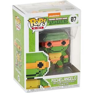 Funko 8-Bit Pop! Teenage Mutant Ninja Turtles Michelangelo Collectible Figure